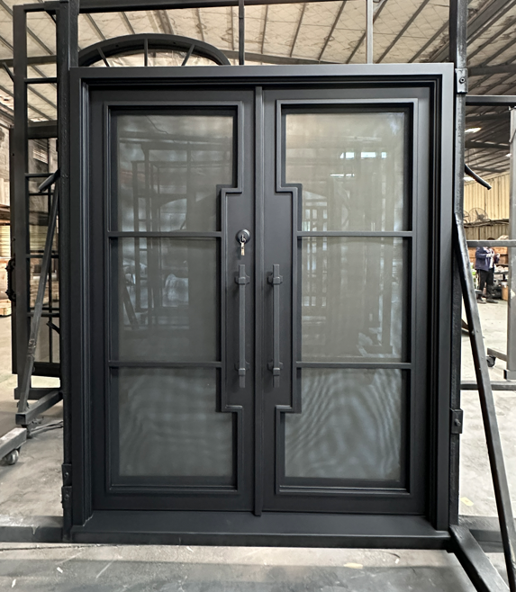12g Iron Double Door - Weiss